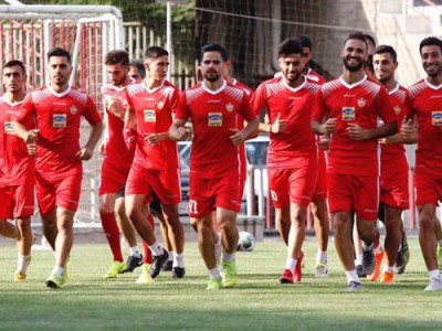 گزارش تمرین پرسپولیس